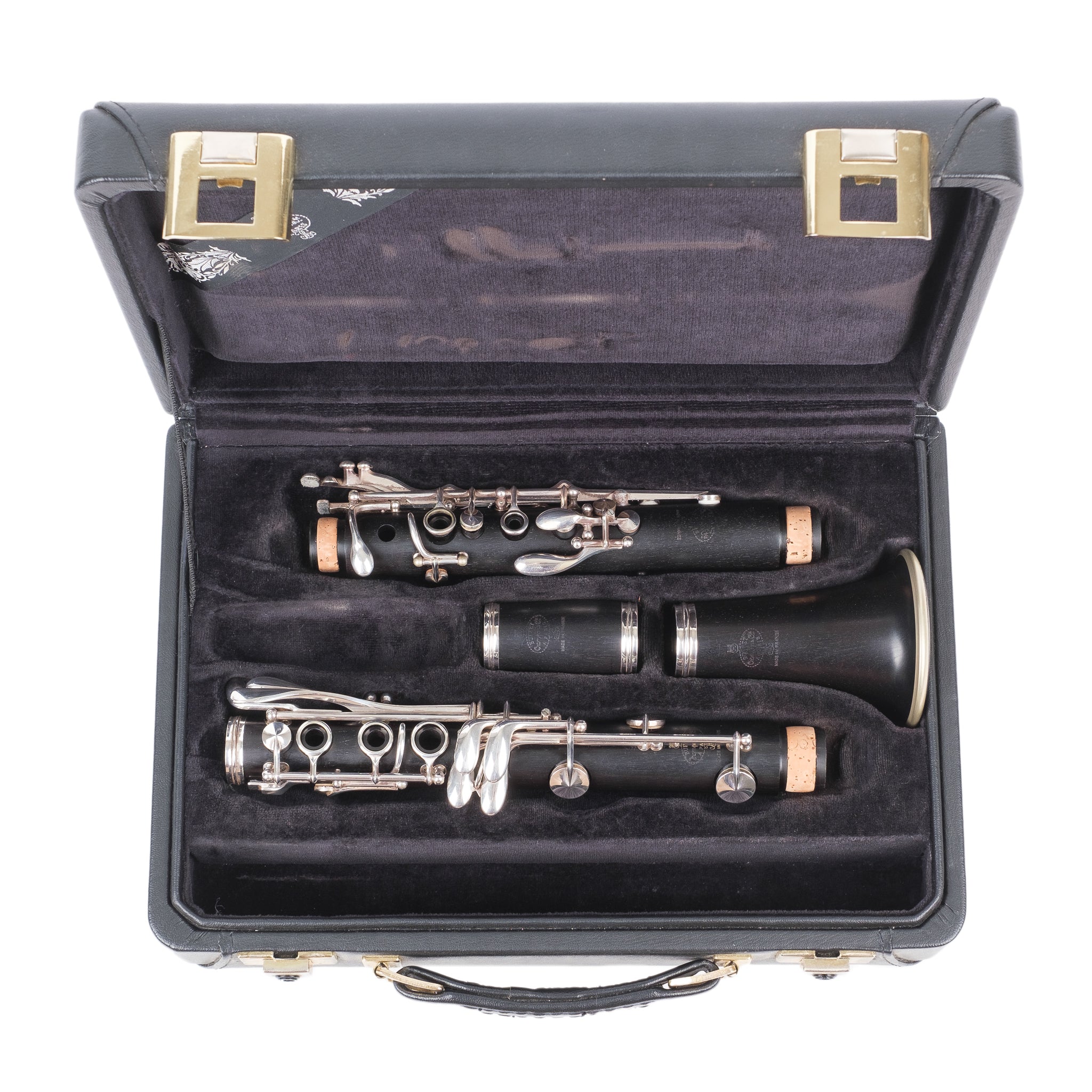 Used Buffet R13 Silver Bb Clarinet 668425 RDG Woodwinds Inc