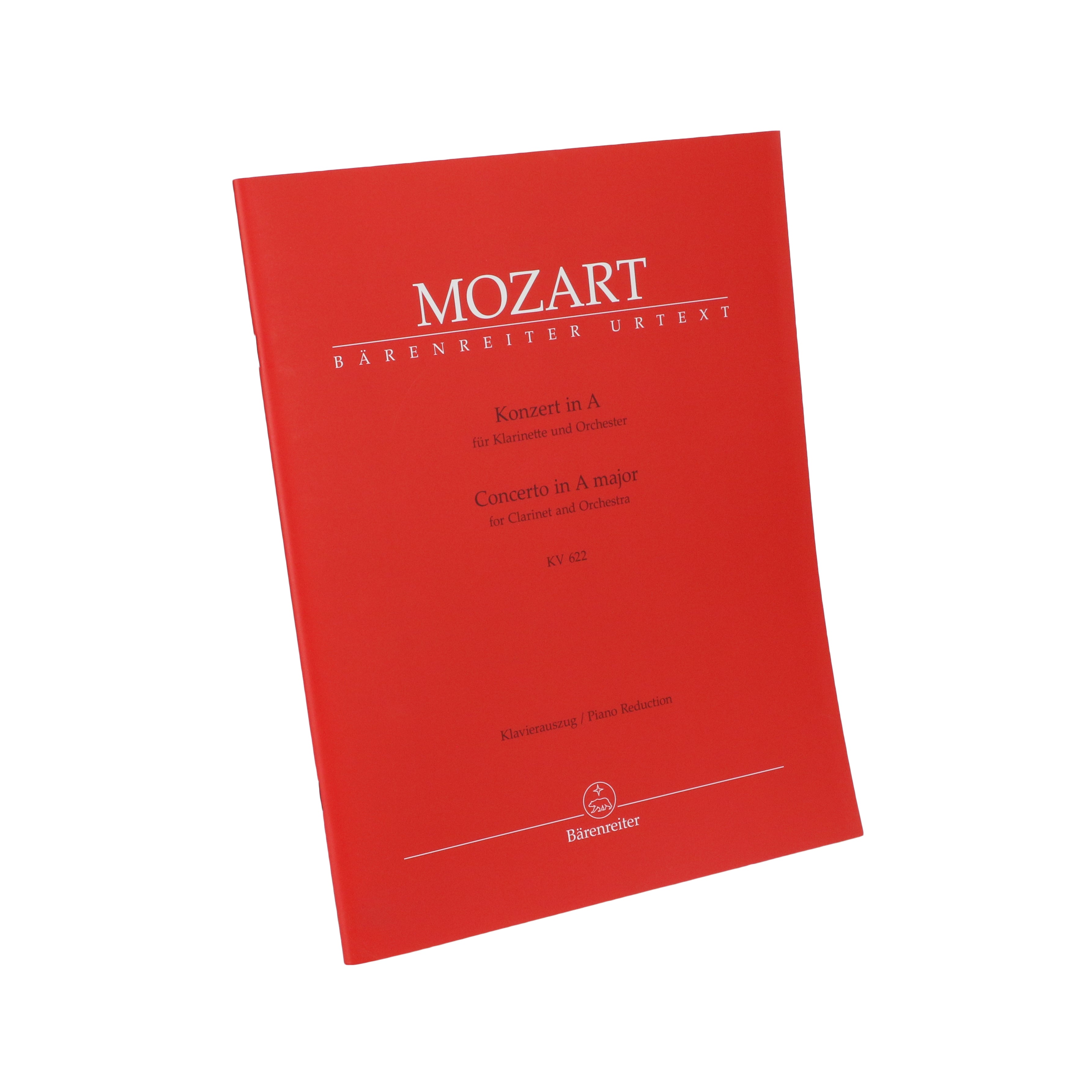 Mozart Concerto in A Major for (Barenreiter) RDG Woodwinds