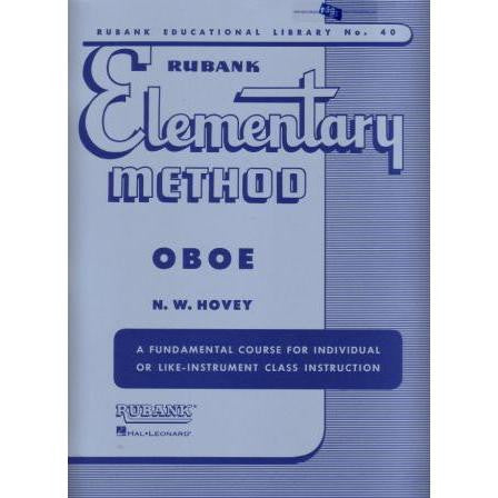 Rubank - Elementary Method for Oboe – RDG Woodwinds, Inc.
