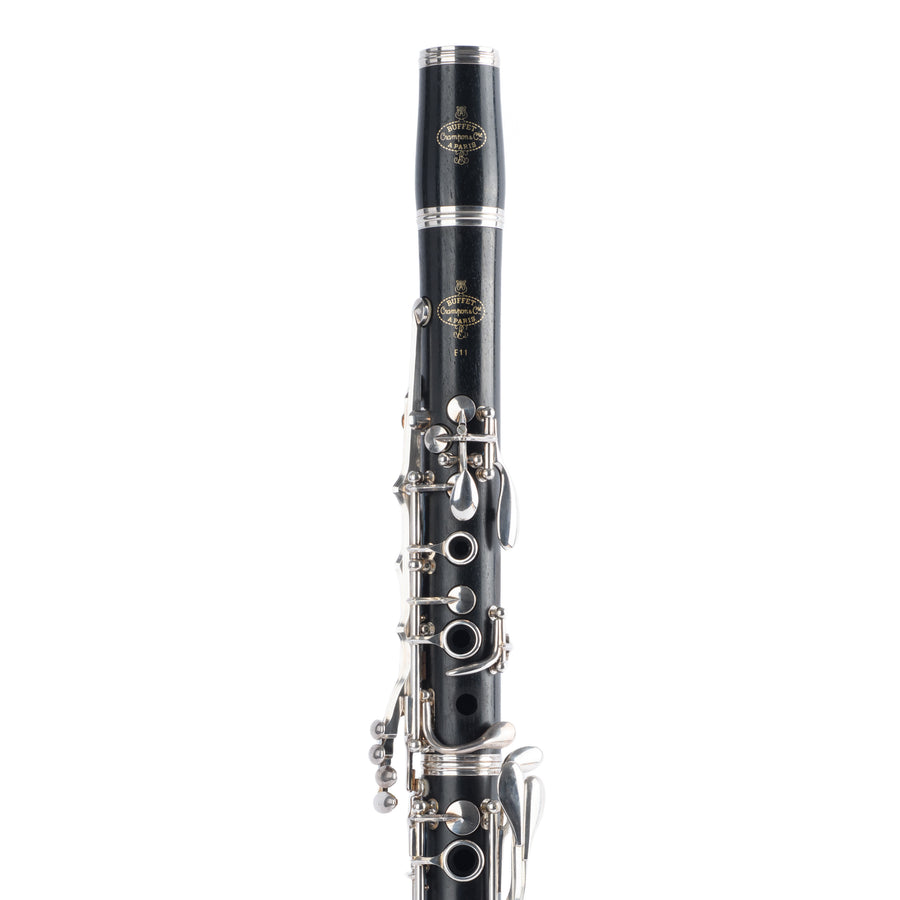 Used Buffet E11 Silver Bb Clarinet #790263