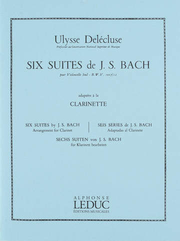 Bach (arr. Delecluse) - Six Suites