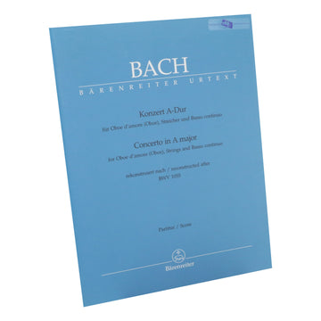 Bach - Concerto in A Major for Oboe d'amore (SCORE ONLY)