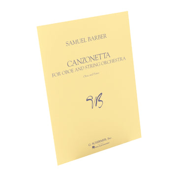 Barber - Canzonetta for Oboe and String Orchestra