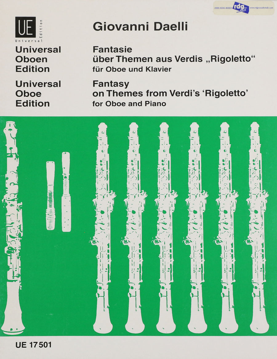 Daelli, Giovanni - Fantasy on Themes from Verdi's 'Rigoletto'