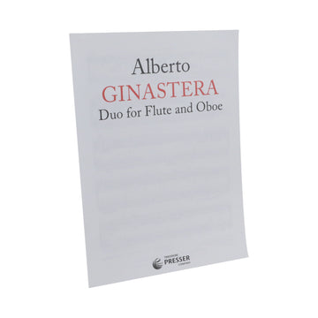 Ginastera - Duo for Flute and Oboe