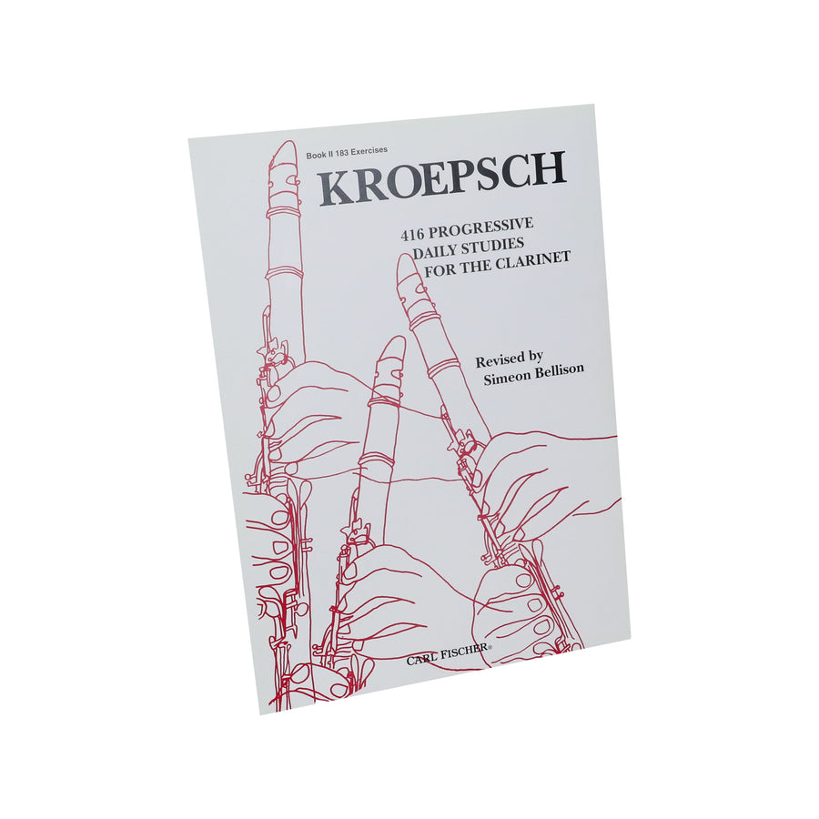 Kroepsch - 416 Progressive Daily Studies for the Clarinet, Book 2