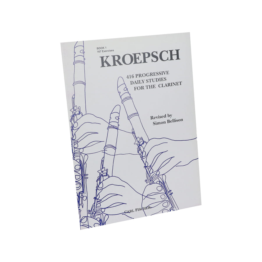 Kroepsch - 416 Progressive Daily Studies for the Clarinet, Book 1