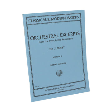 McGinnis - Orchestral Excerpts, Vol. 3