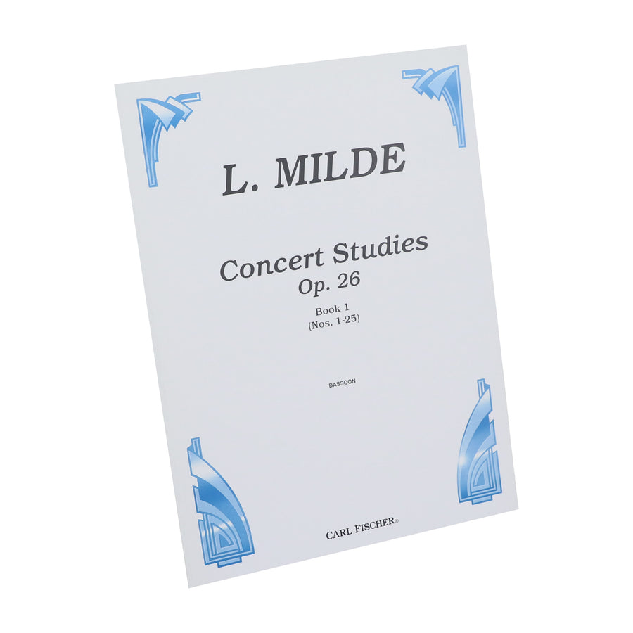 Milde - Concert Studies, Op. 26 for Bassoon - Book 1