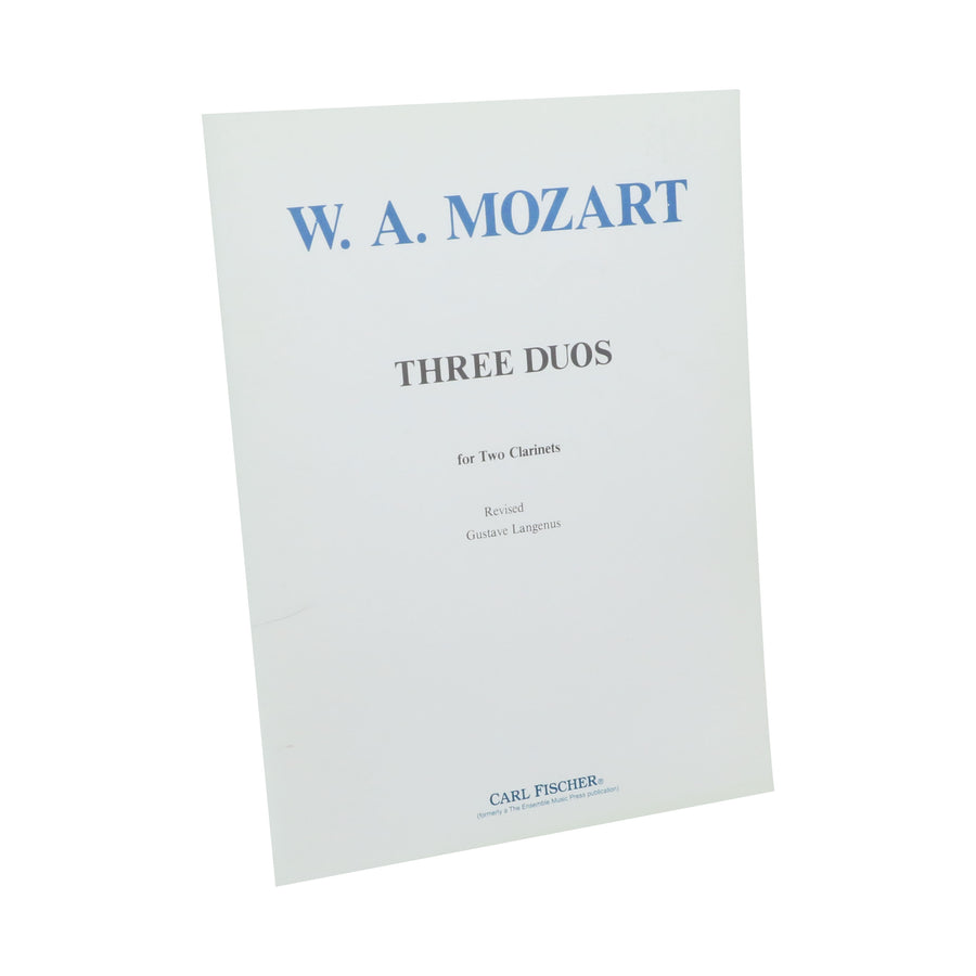 Mozart - Three Duos for Two Clarinets
