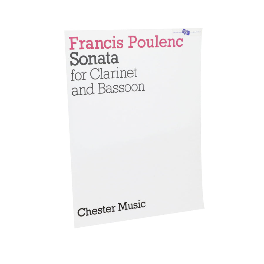 Poulenc - Sonata for Clarinet and Bassoon