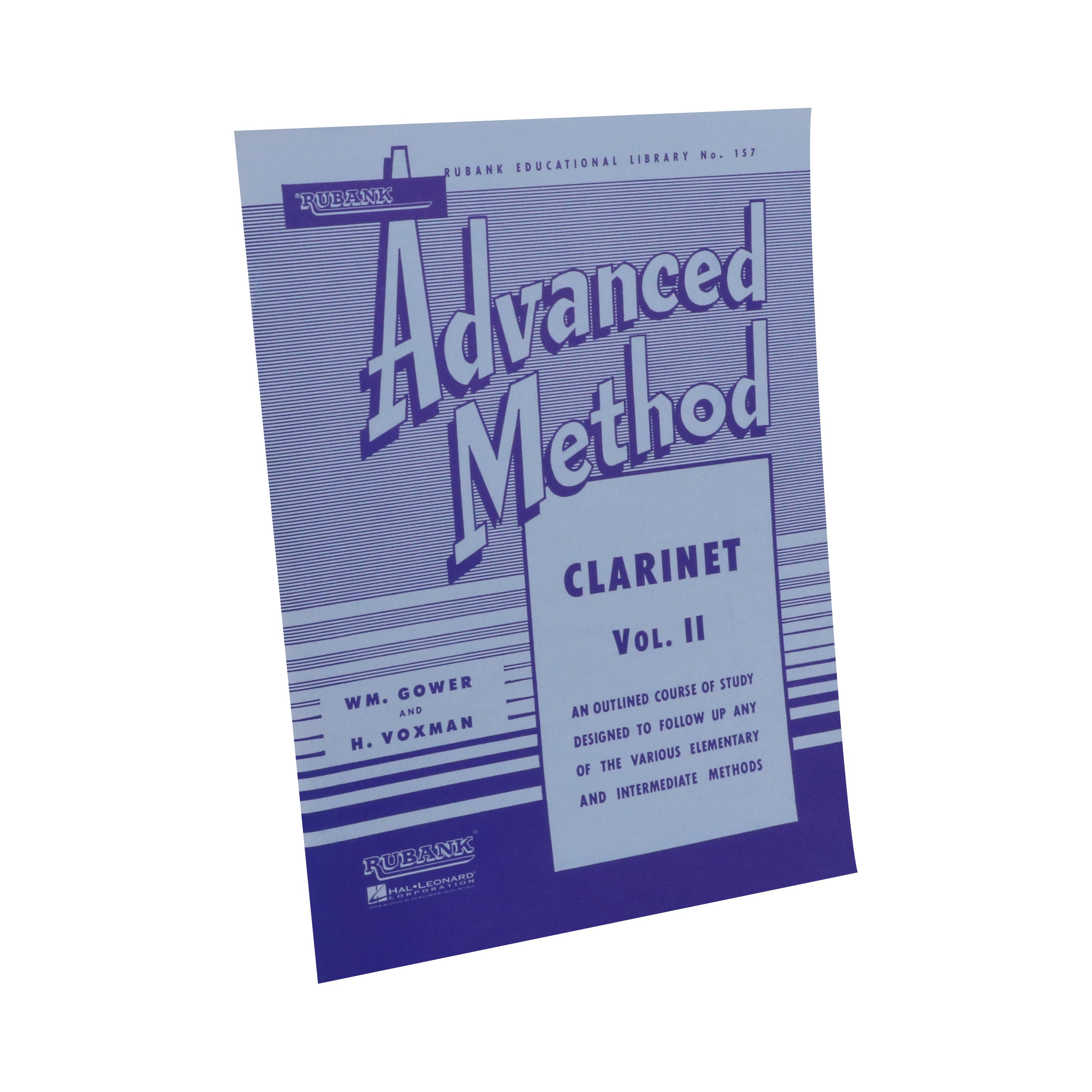 Rubank - Advanced Method for Clarinet Volume II – RDG Woodwinds, Inc.