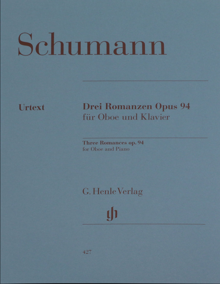Schumann, Robert - Three Romances op. 94