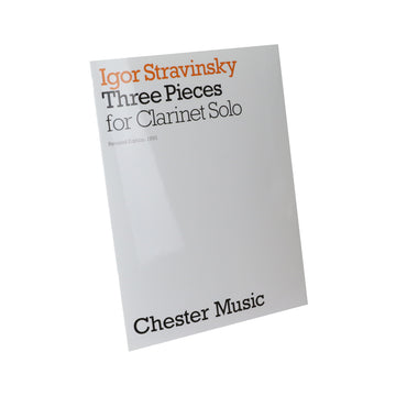 Stravinsky - Three Pieces for Clarinet Solo