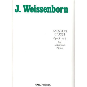 Weissenborn - Bassoon Studies, Op. 8, No. 2